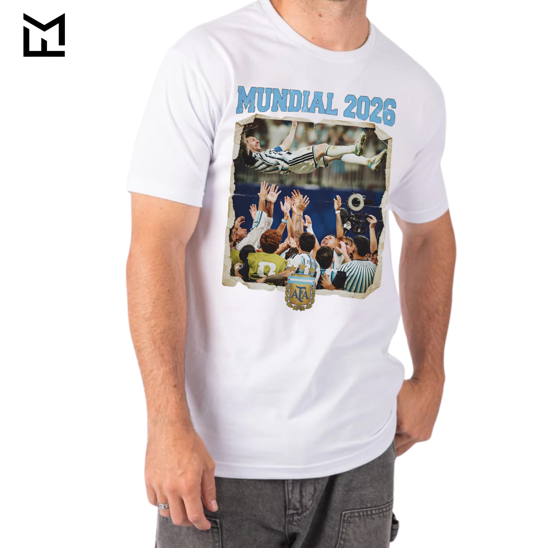 Remera sublimable "Mundial"